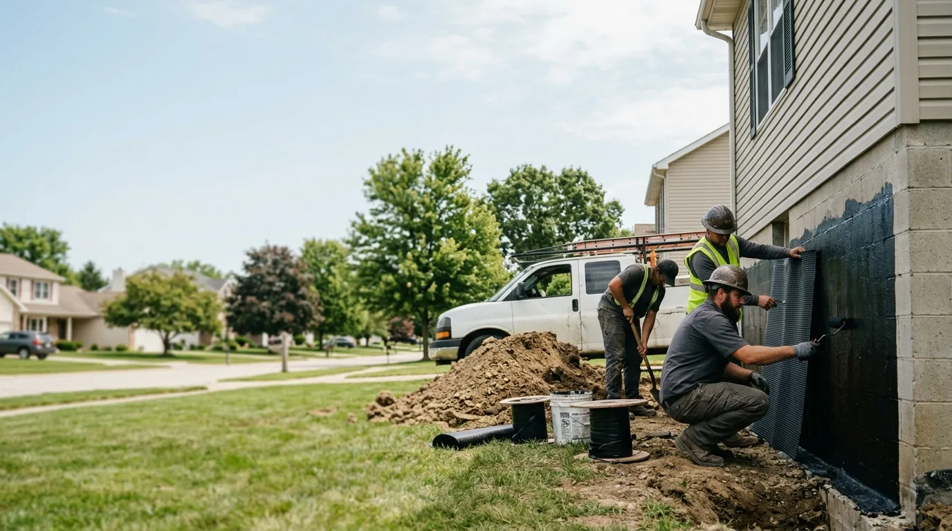 Basement Waterproofing in Irwin, OH near me